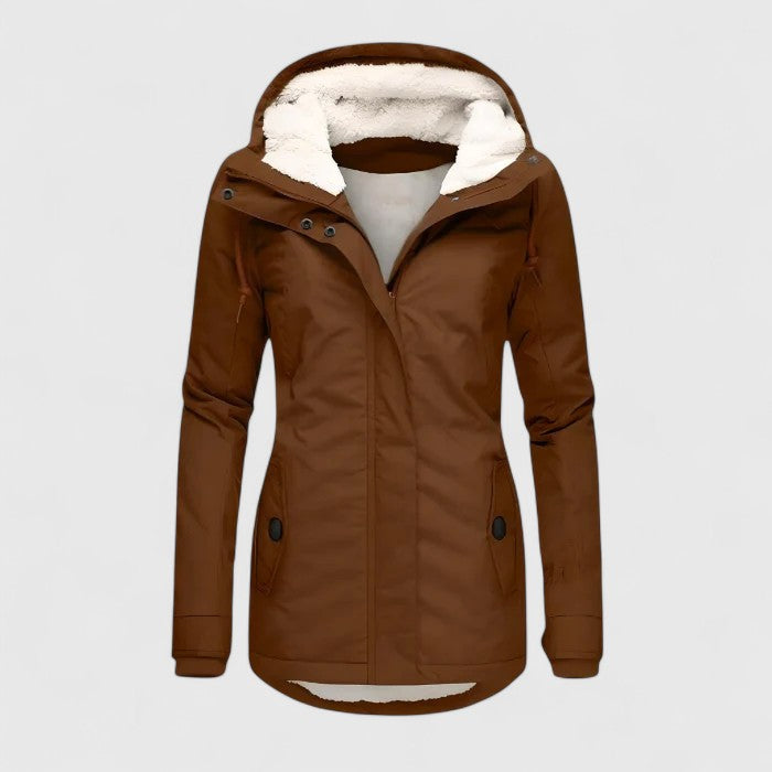 Seravia - Wasserabweisende Herbstjacke mit Kapuze