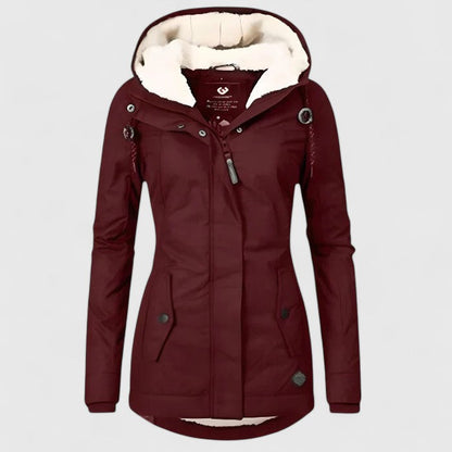Seravia - Wasserabweisende Herbstjacke mit Kapuze
