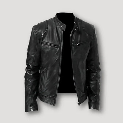 Rino™ | Lässige Lederjacke