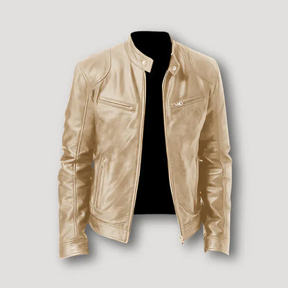 Rino™ | Lässige Lederjacke