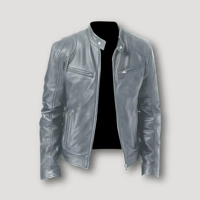 Rino™ | Lässige Lederjacke