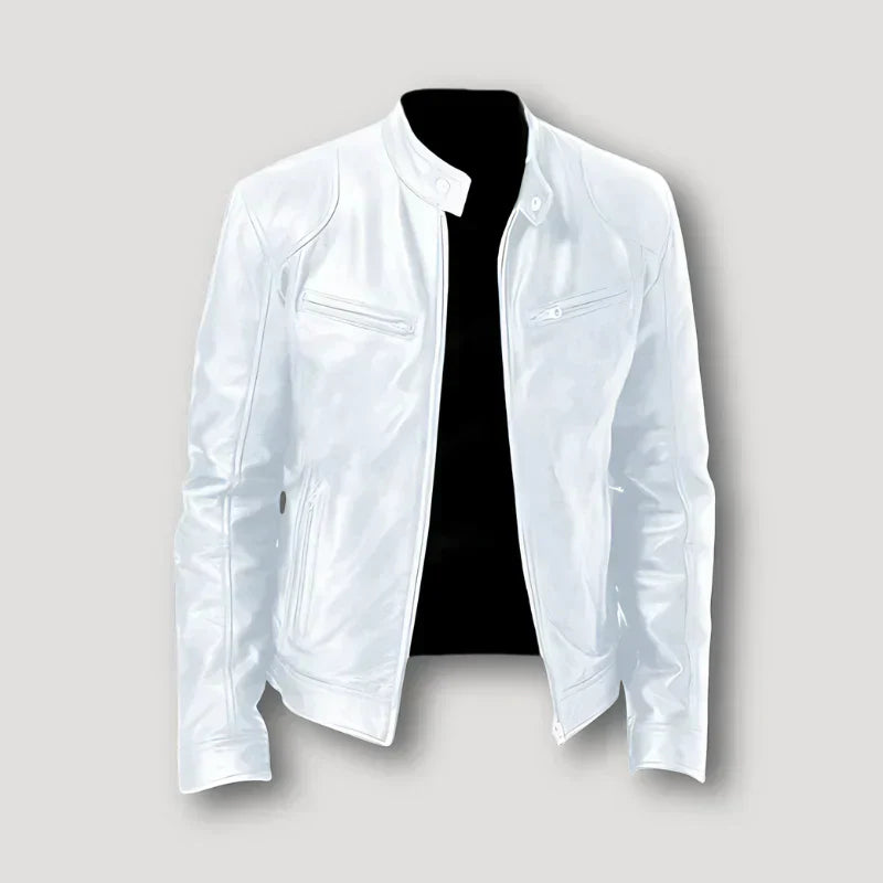 Rino™ | Lässige Lederjacke