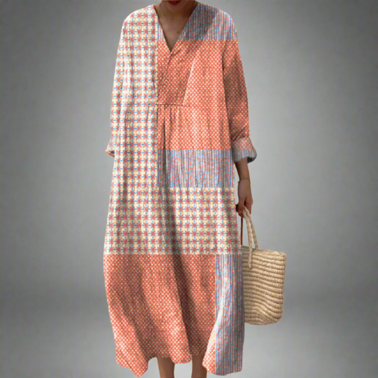 Elegantes geometrisches Kleid