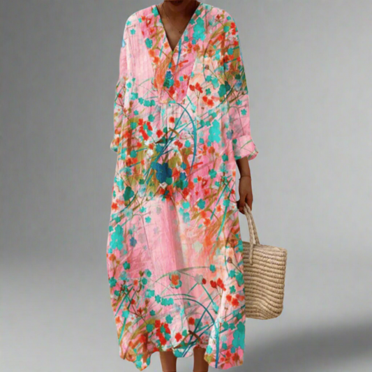 Amy™ | Elegantes Geometrisches Kleid