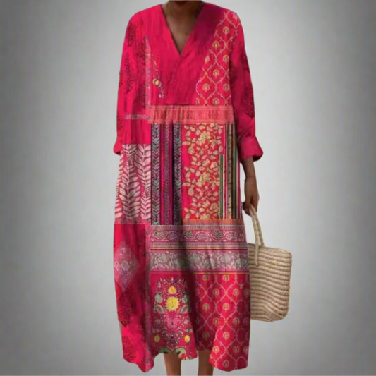 Elegantes Geometrisches Kleid