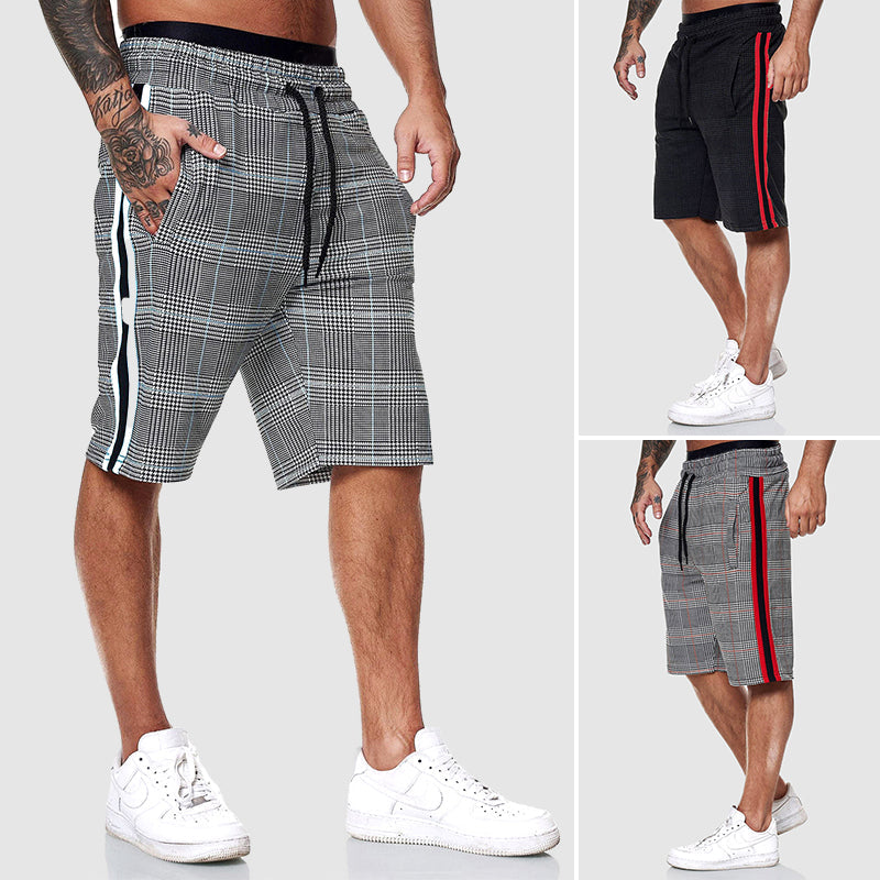 David – Stilvolle Karotten-Shorts in Plaid