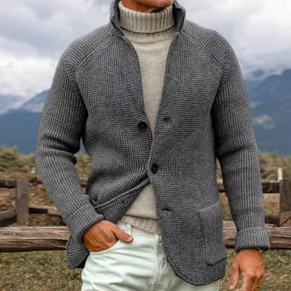 Erwin - Strickjacke Aus Grober Strickoptik