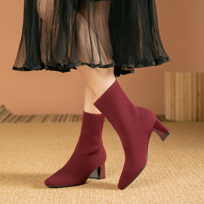 Vien | Elegante Stiefel mit hohen Absätzen