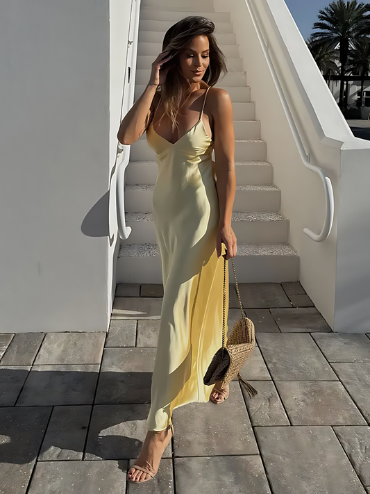 Soleya – Satin Kleid