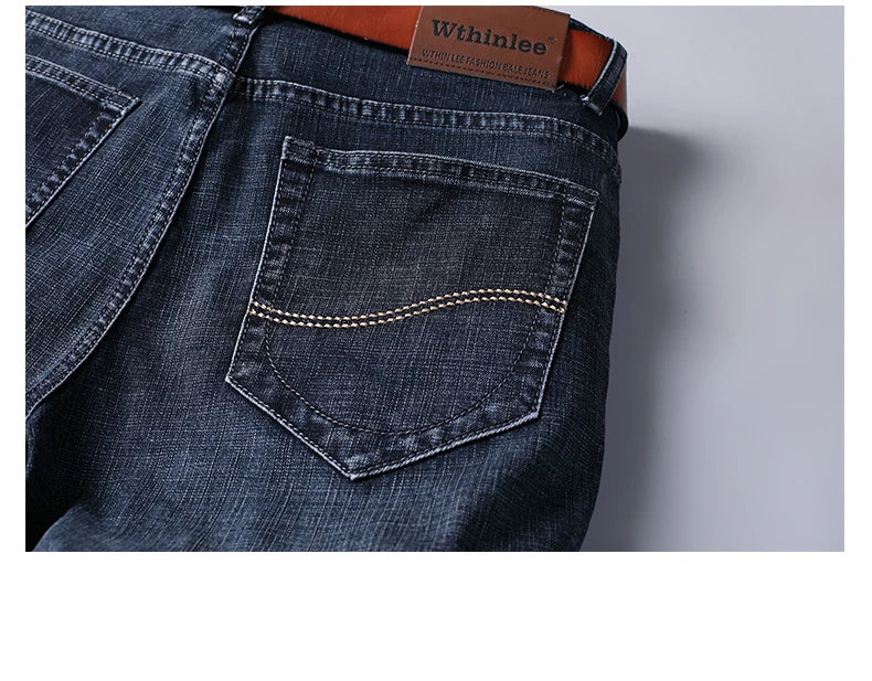 David – Stilvolle Business Jeans aus Denim