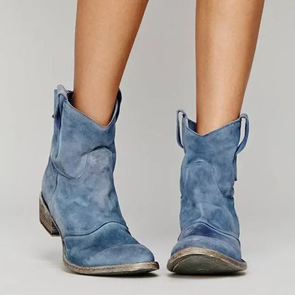 Sarah | Vintage Cowboystiefeletten