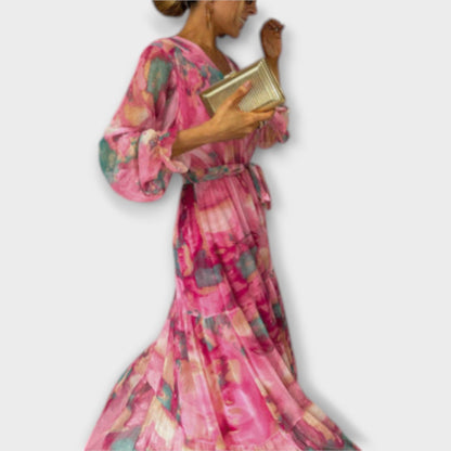 Evelyn – Aquarell Kleid