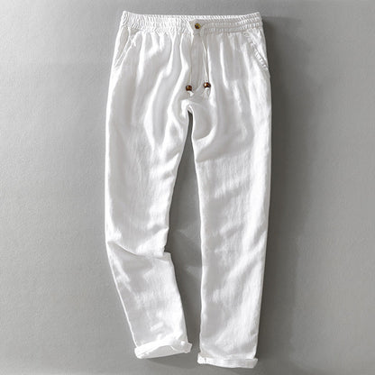 Benedikt – Elegante Leinenhose für Ibiza
