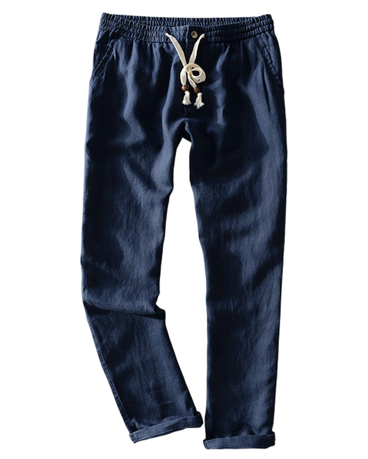 Benedikt – Elegante Leinenhose für Ibiza