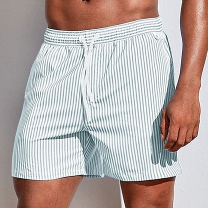 Martin – Legere gestreifte Boardshorts
