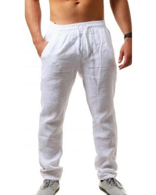 Lukas – Atmungsaktive Leinenhose