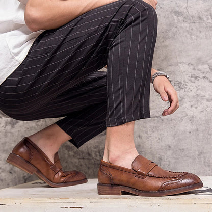 Chic Leather Loafers