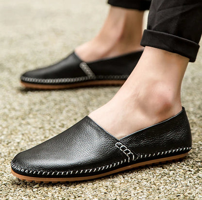 Light Leather Loafers