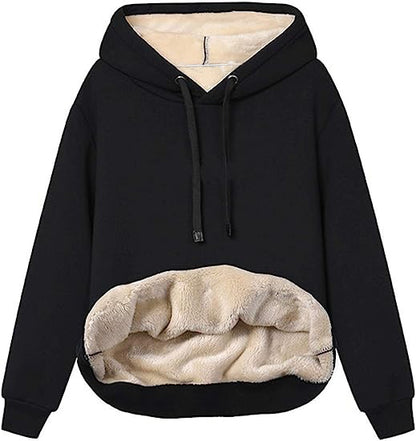 Delaware - Unisex Lammfleece Hoodie – Extra Warm & Kuschelig (S–2XL)