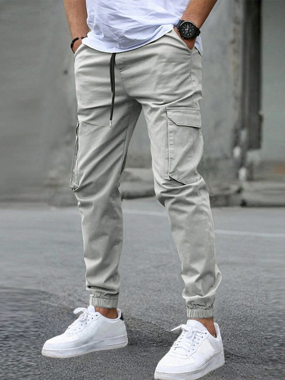 August – Stylische Herren-Cargo-Hose
