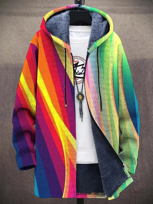 Kira | Luxuriöse, kunstinspirierte Strickjacke